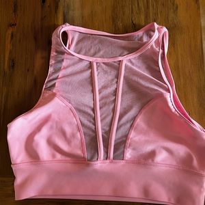 Mesh Detail Sports Bra
